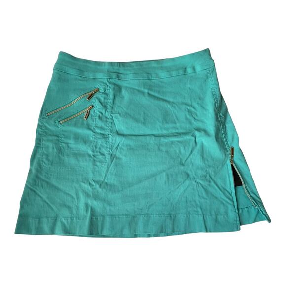Jamie Sadock Skort Golf Tennis Pickleball Mint Green 10 $115 EUC - Picture 15 of 15
